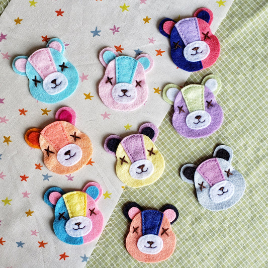 Pride Stitches Felt Pin