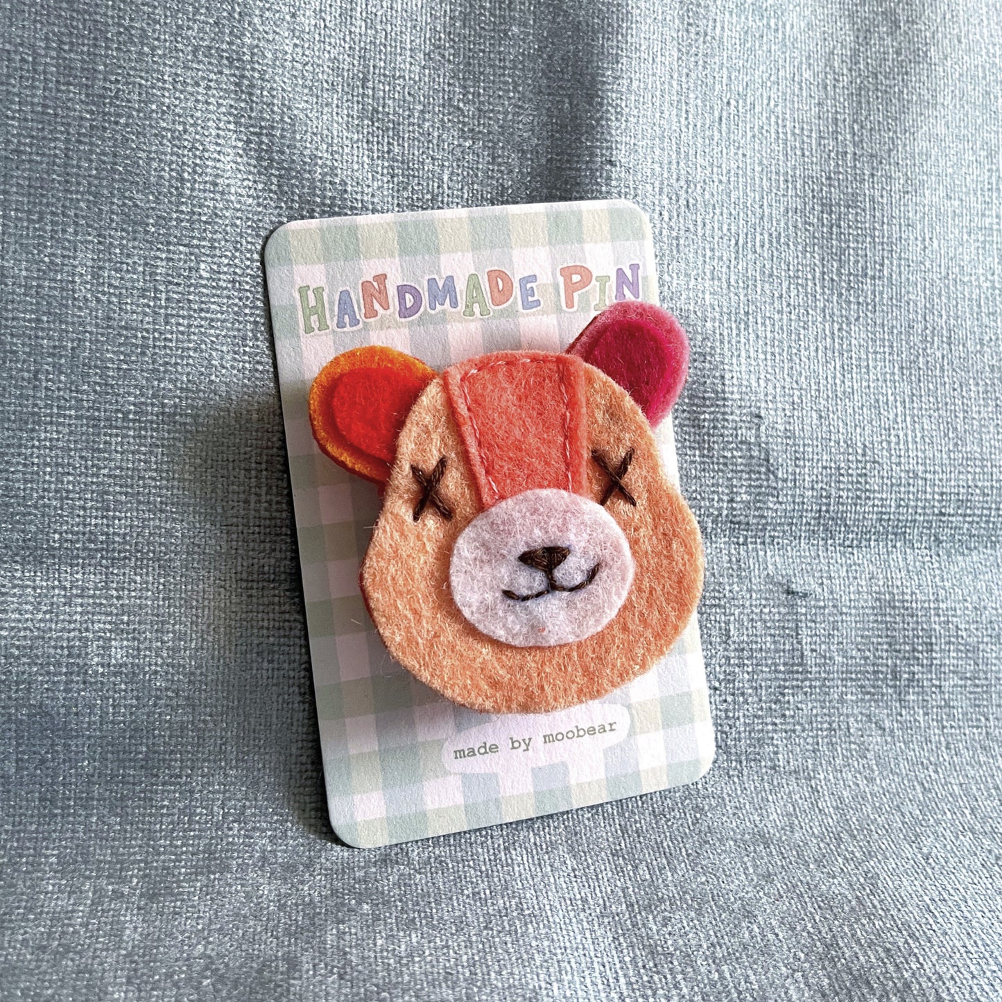 Pride Stitches Felt Pin