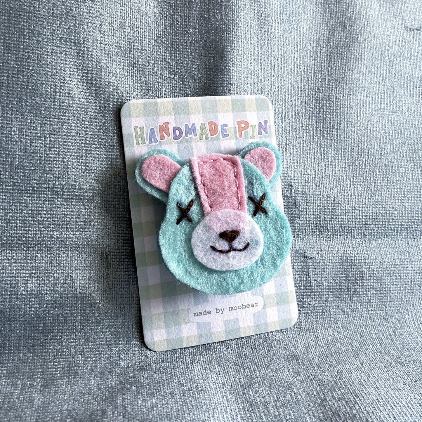 Pride Stitches Felt Pin