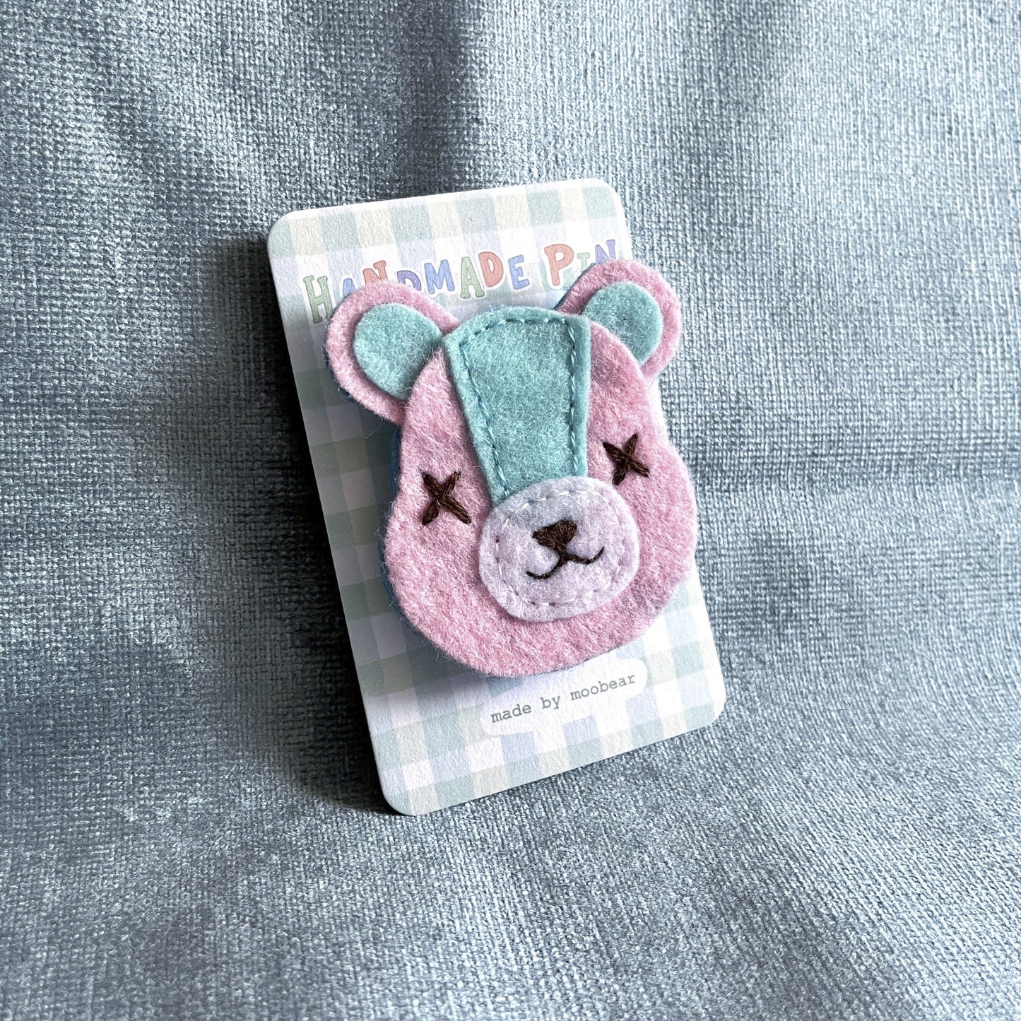 Pride Stitches Felt Pin