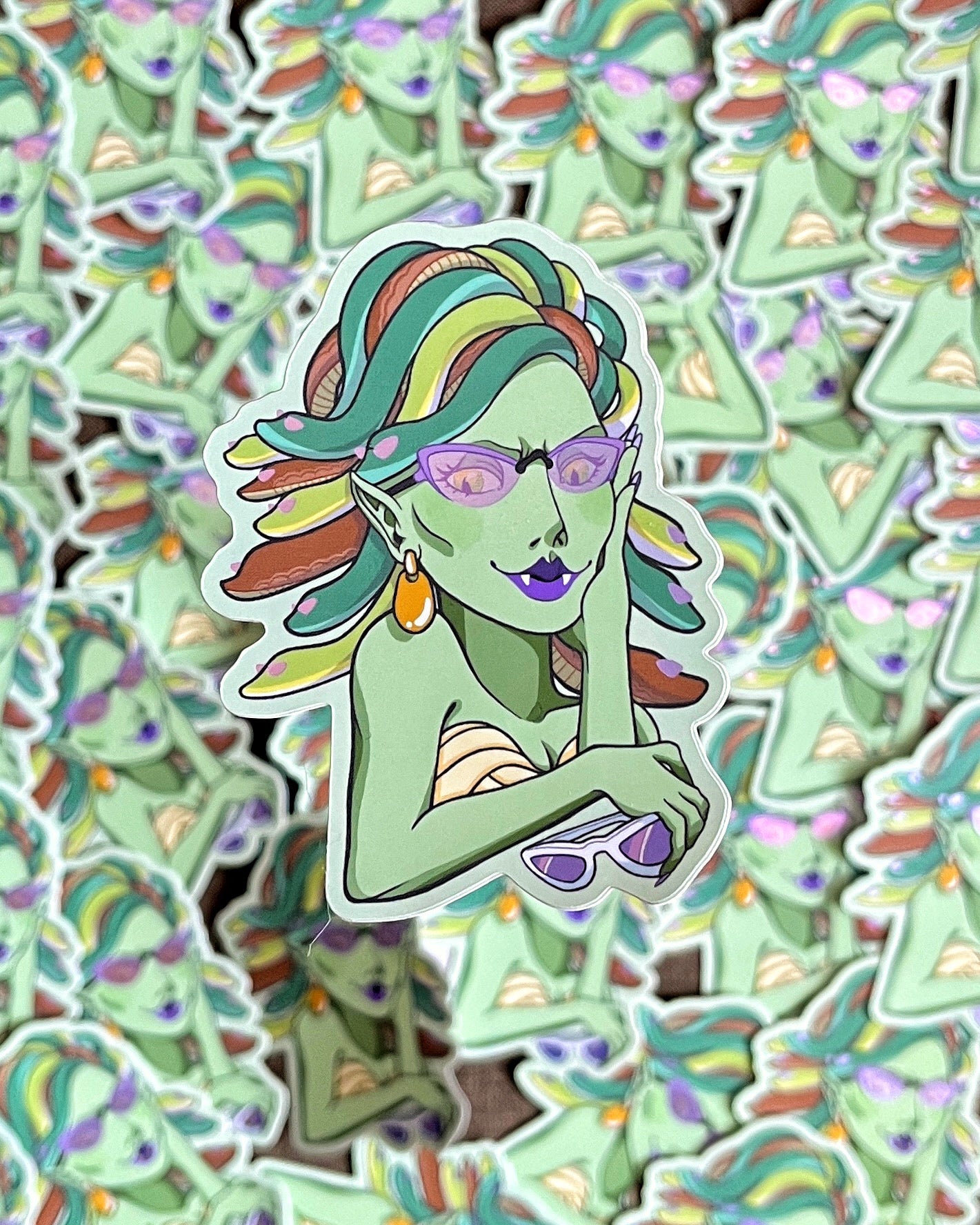 Medusa Sticker