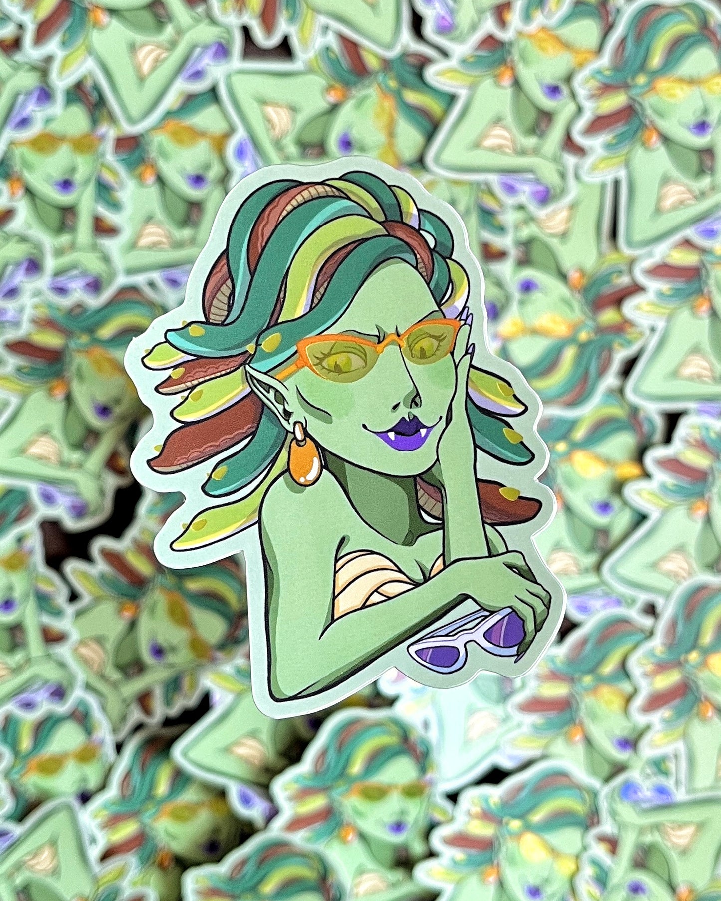 Medusa Sticker