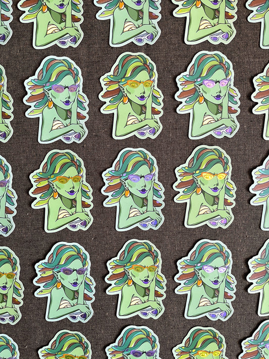 Medusa Sticker