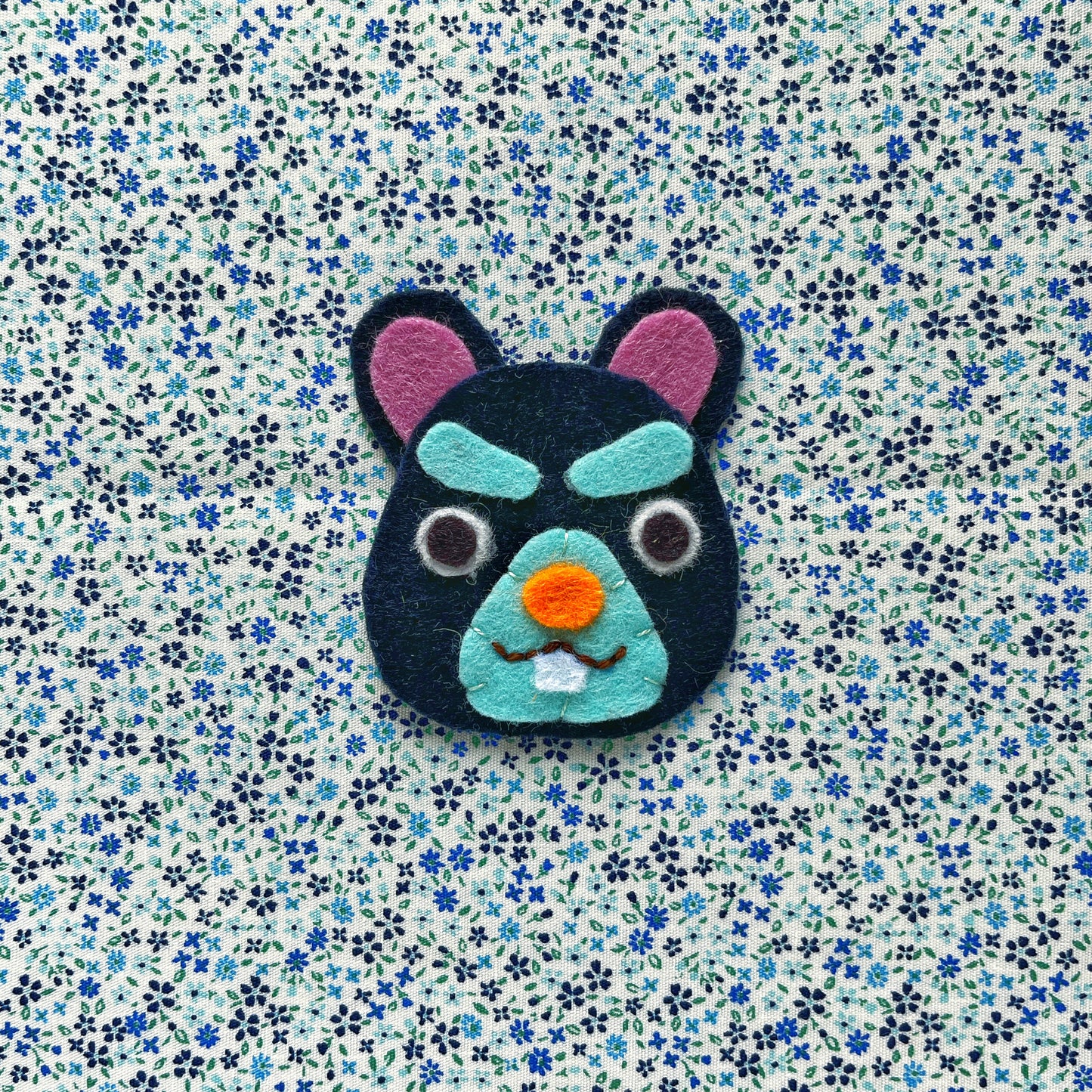 Animal Crossing Character Felt Pin