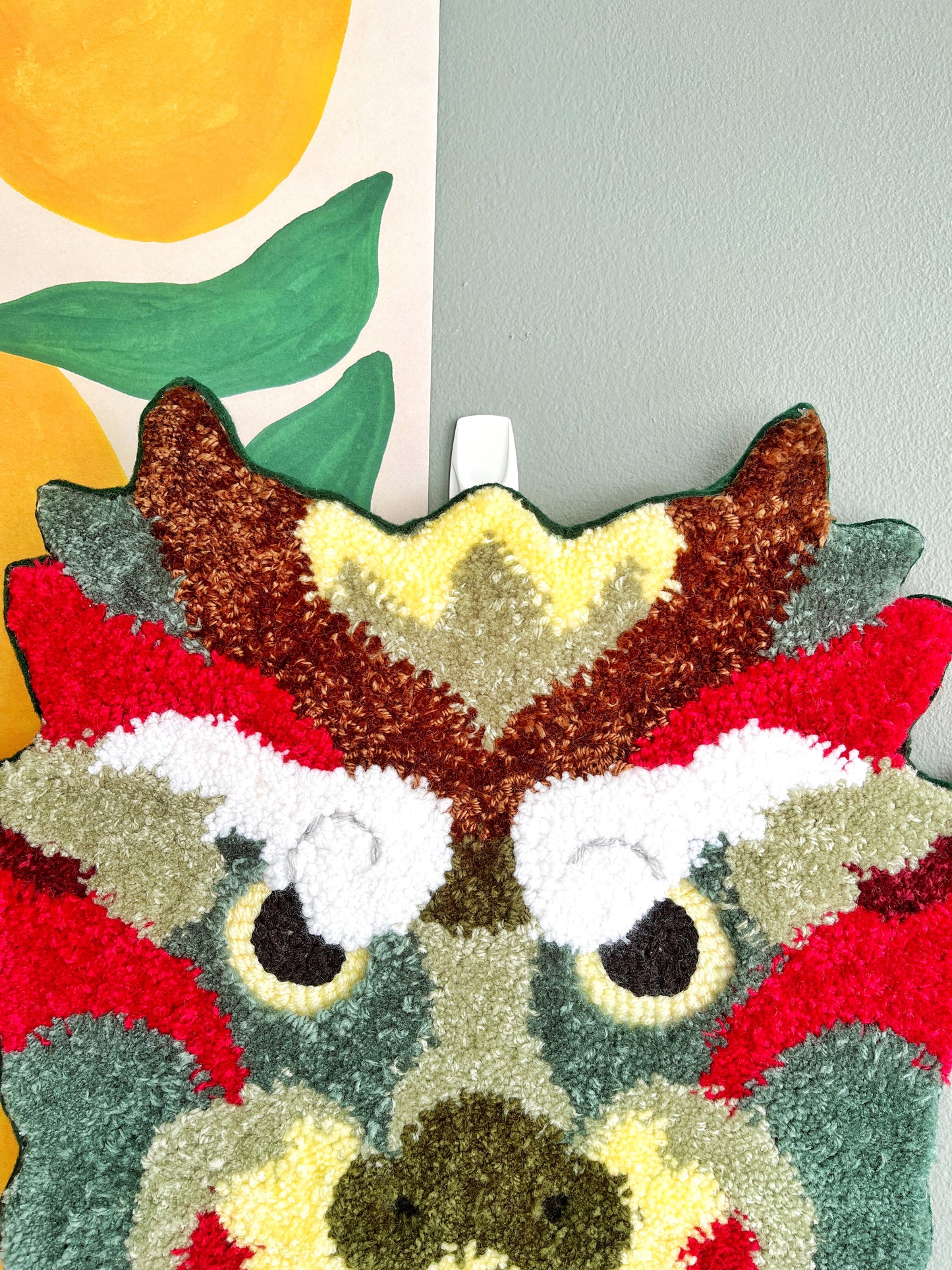 Dragon Tufted Mirror