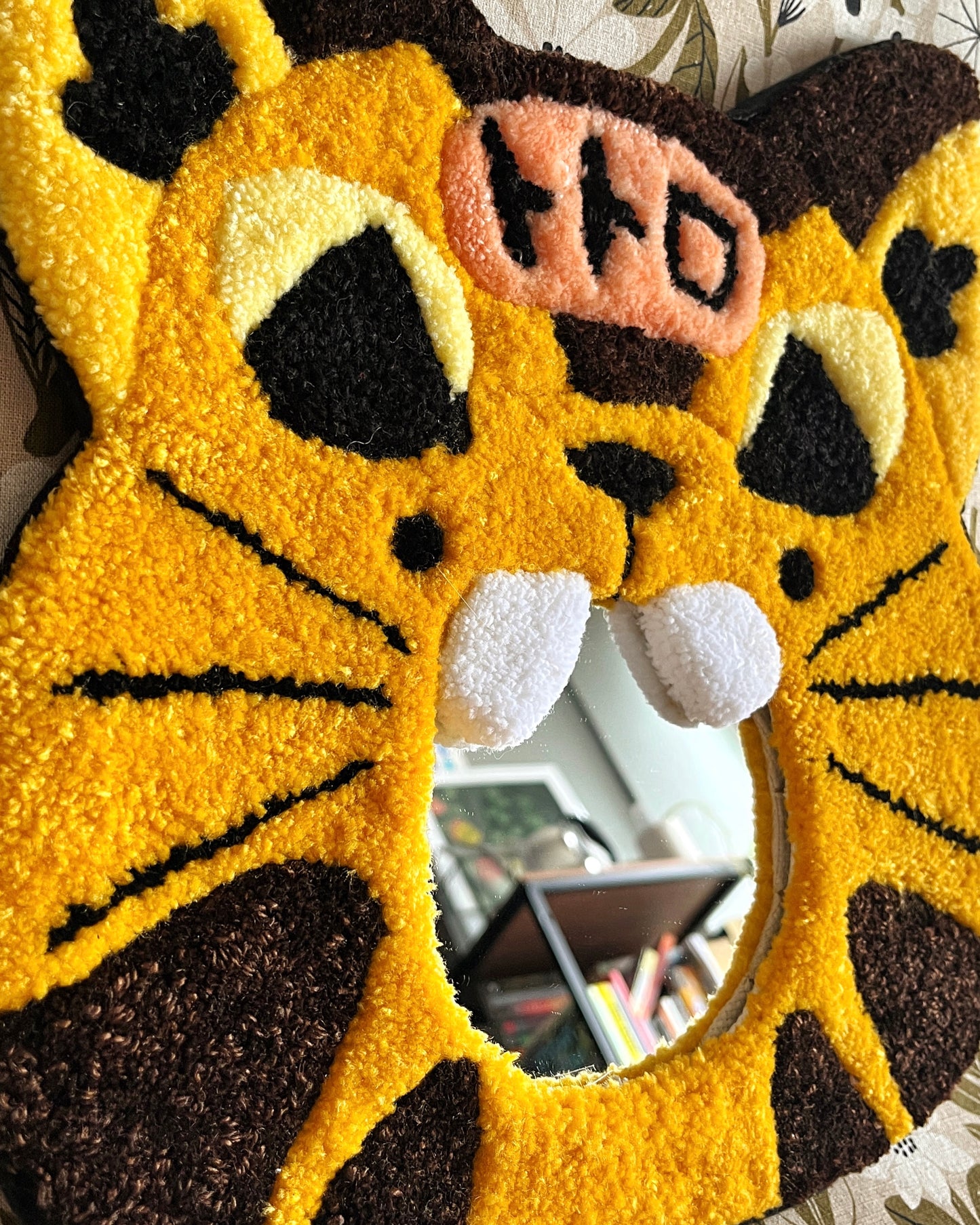 Catbus Tufted Mirror