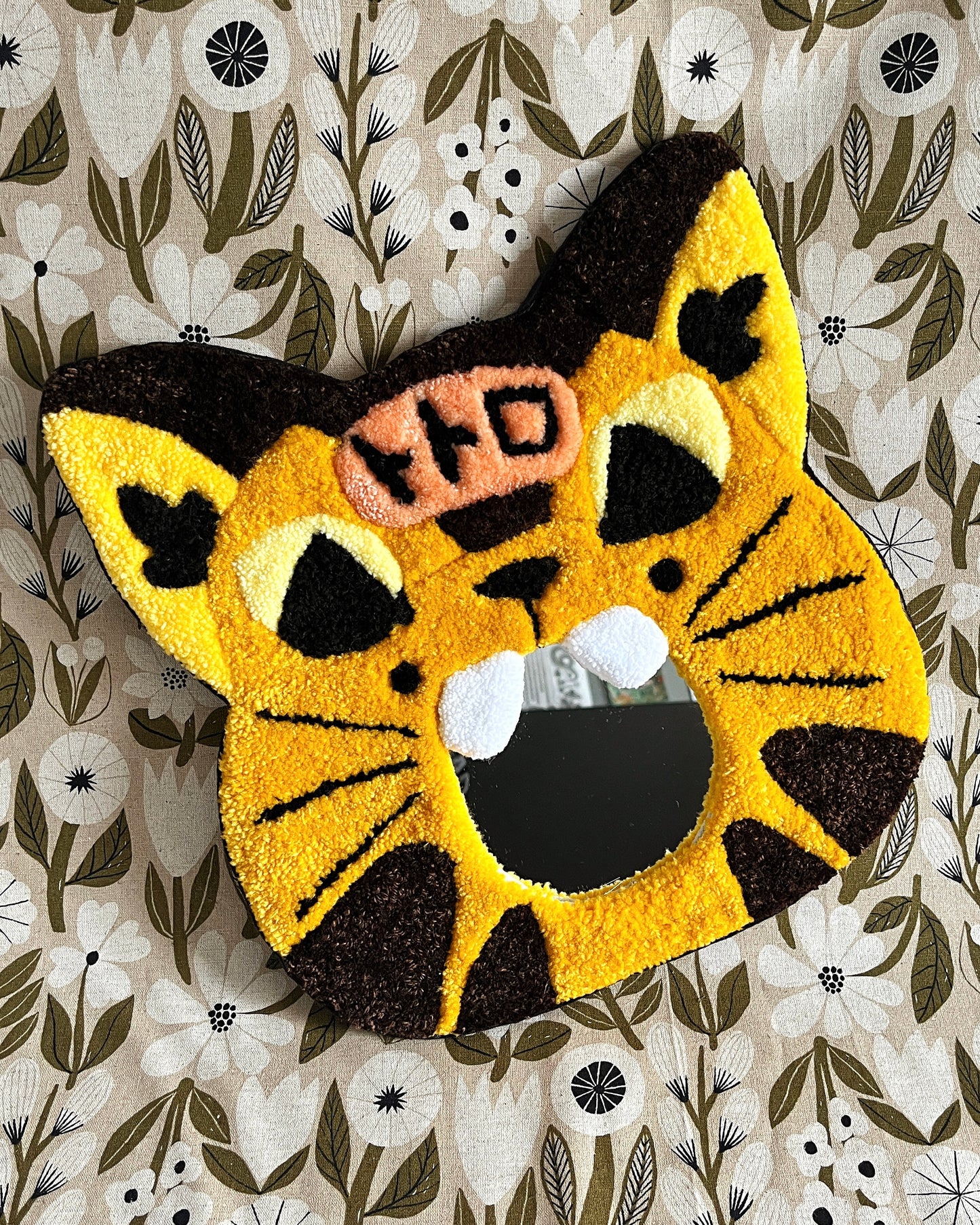 Catbus Tufted Mirror
