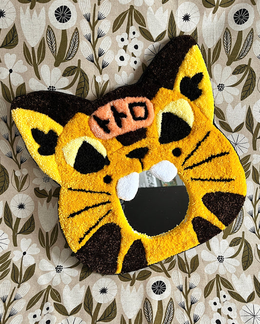 Catbus Tufted Mirror